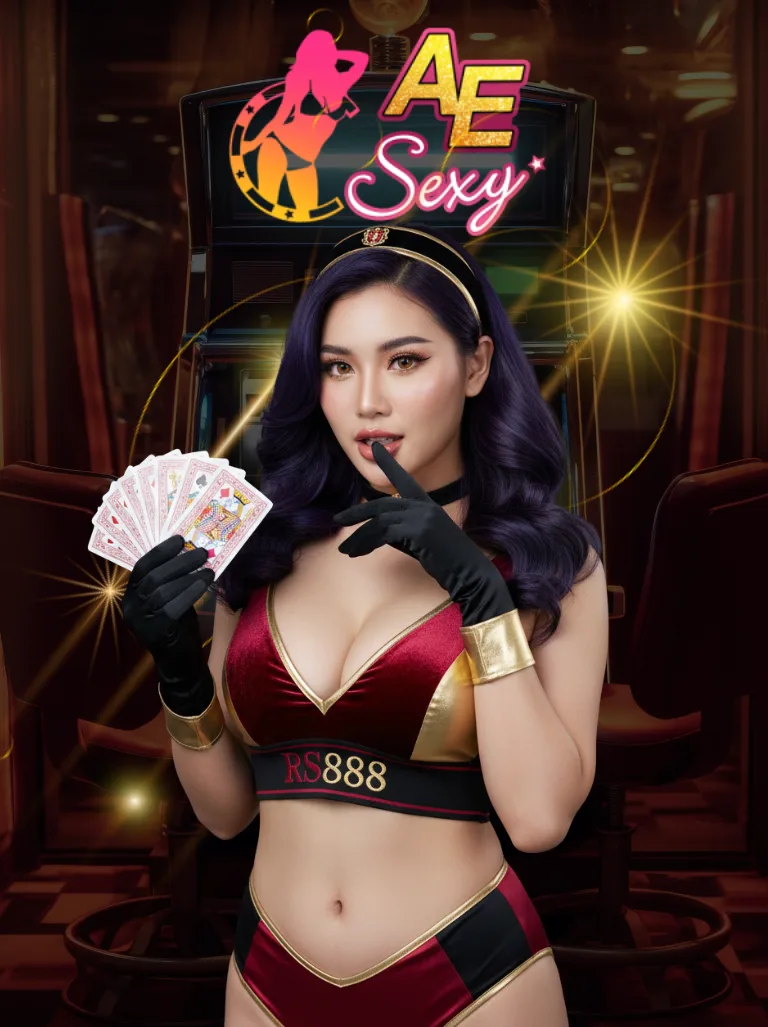 AE Sexy คาสิโนสด RS888 สาวสวยแจกไพ่